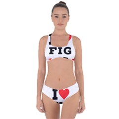 I Love Fig  Criss Cross Bikini Set by ilovewhateva