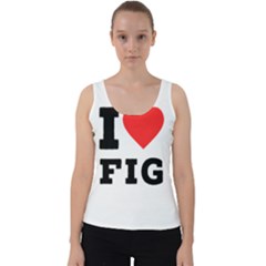 I Love Fig  Velvet Tank Top by ilovewhateva