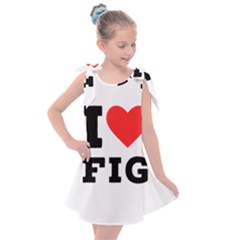 I Love Fig  Kids  Tie Up Tunic Dress by ilovewhateva