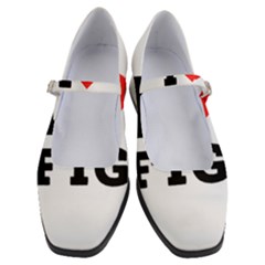 I Love Fig  Women s Mary Jane Shoes by ilovewhateva