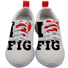 I Love Fig  Kids Athletic Shoes by ilovewhateva