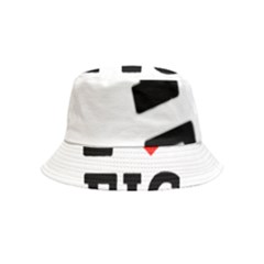 I Love Fig  Inside Out Bucket Hat (kids) by ilovewhateva