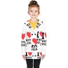 I Love White Sugar Kids  Double Breasted Button Coat by ilovewhateva