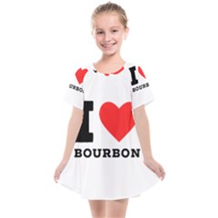 I Love Bourbon  Kids  Smock Dress by ilovewhateva