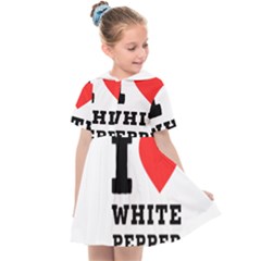 I Love White Pepper Kids  Sailor Dress by ilovewhateva