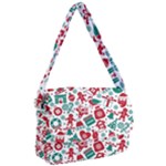 Background Vector Texture Christmas Winter Pattern Seamless Courier Bag