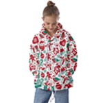 Background Vector Texture Christmas Winter Pattern Seamless Kids  Oversized Hoodie