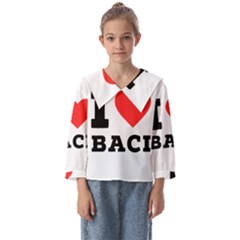 I Love Baci  Kids  Sailor Shirt by ilovewhateva