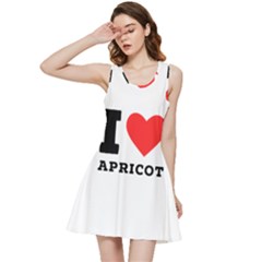 I Love Apricot  Inside Out Racerback Dress