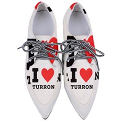 I Love Turron  Pointed Oxford Shoes by ilovewhateva