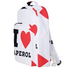 I Love Aperol Double Compartment Backpack by ilovewhateva