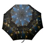 New York Night Central Park Skyscrapers Skyline Folding Umbrellas