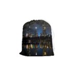New York Night Central Park Skyscrapers Skyline Drawstring Pouch (Small)