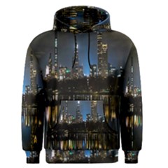 New York Night Central Park Skyscrapers Skyline Men s Core Hoodie by Cowasu