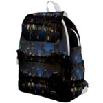 New York Night Central Park Skyscrapers Skyline Top Flap Backpack