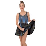 New York Night Central Park Skyscrapers Skyline Inside Out Casual Dress