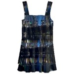 New York Night Central Park Skyscrapers Skyline Kids  Layered Skirt Swimsuit