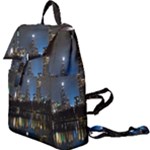 New York Night Central Park Skyscrapers Skyline Buckle Everyday Backpack