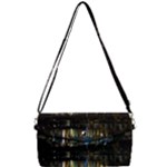 New York Night Central Park Skyscrapers Skyline Removable Strap Clutch Bag