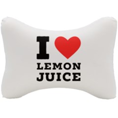 I Love Lemon Juice Seat Head Rest Cushion by ilovewhateva