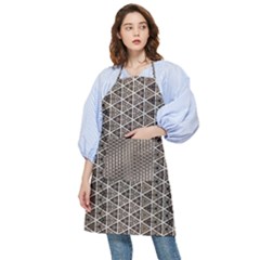 Structure Pattern Texture Hive Pocket Apron by Bangk1t