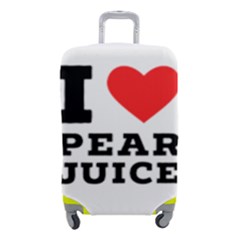 I Love Pear Juice Luggage Cover (small) by ilovewhateva