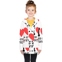 I Love Red Eye Coffee Kids  Double Breasted Button Coat by ilovewhateva