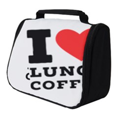 I Love Lungo Coffee  Full Print Travel Pouch (small) by ilovewhateva