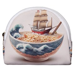 Noodles Pirate Chinese Food Food Horseshoe Style Canvas Pouch