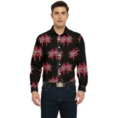 Chic Dreams Botanical Motif Pattern Design Men s Long Sleeve  Shirt by dflcprintsclothing