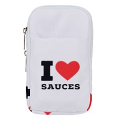 I Love Sauces Waist Pouch (small) by ilovewhateva