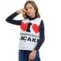 I love sprinkles cake Kid s Short Button Up Puffer Vest	 View3
