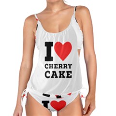 I Love Cherry Cake Tankini Set by ilovewhateva