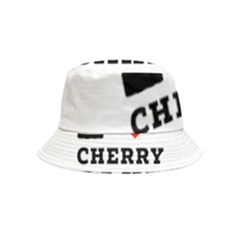 I Love Cherry Cake Inside Out Bucket Hat (kids) by ilovewhateva