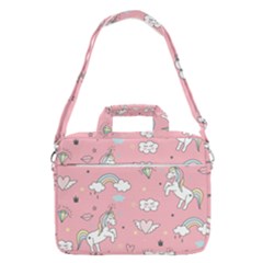 Cute-unicorn-seamless-pattern Macbook Pro 13  Shoulder Laptop Bag 