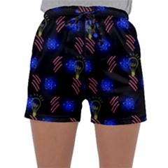 Background Pattern Graphic Sleepwear Shorts by Vaneshop