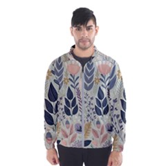 Flower Floral Pastel Men s Windbreaker