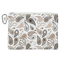 Paisley Pattern Background Graphic Canvas Cosmetic Bag (xl) by Vaneshop