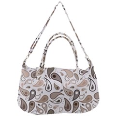 Paisley Pattern Background Graphic Removable Strap Handbag by Vaneshop