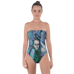 Alphonse Woman Tie Back One Piece Swimsuit by MRNStudios