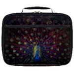 Peacock Feathers Full Print Lunch Bag