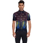 Peacock Feathers Men s Short Sleeve Cycling Jersey