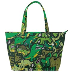 Dino Kawaii Back Pocket Shoulder Bag  by Wav3s