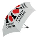 I love French cuisine Mini Folding Umbrellas View2