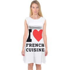 I Love French Cuisine Capsleeve Midi Dress by ilovewhateva