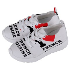 I Love French Cuisine Kids  Lightweight Sports Shoes by ilovewhateva