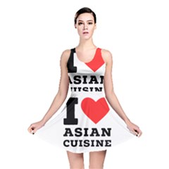 I Love Asian Cuisine Reversible Skater Dress by ilovewhateva