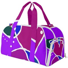 Mazipoodles In The Frame  Burner Gym Duffel Bag by Mazipoodles
