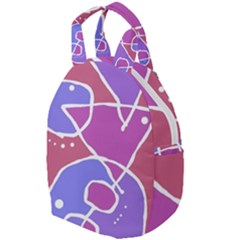 Mazipoodles In The Frame  - Pink Purple Travel Backpack by Mazipoodles