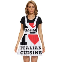 I Love Italian Cuisine Apron Dress by ilovewhateva